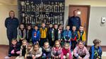 Uczniowie z powiatu mieleckiego z wizytą w komendzie