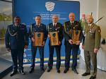 Komendant Powiatowy Policji w Mielcu na Wojewódzkich Obchodach Święta Terenowych Organów Wykonawczych MON