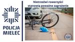 Nietrzeźwa rowerzystka zatrzymana przez policjantów w Tuszymie