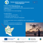 pomiar jakości powietrza dronem antysmogowym