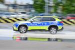 Podkarpaccy policjanci ruchu drogowego doskonalili technikę jazdy radiowozem