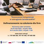 Dofinansowania do szkoleń dla firm! Nabór od 25 maja 2026
