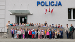 Przedszkolaki z Dzikowca z wizytą w mieleckiej komendzie