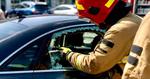 Auto zatrzasnęło się z niemowlęciem w środku