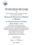 Podziękowania i życzenia dla mieleckich policjantów