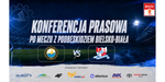 Konferencja prasowa po meczu z Podbeskidziem Bielsko-Biała - FKS Stal Mielec SA