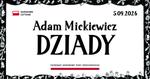 Narodowe Czytanie 2026 w Mielcu. "Dziady" 5 września