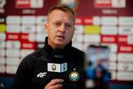 Konferencja przed meczem #STMWAR - Trener Damian Skiba - FKS Stal Mielec SA